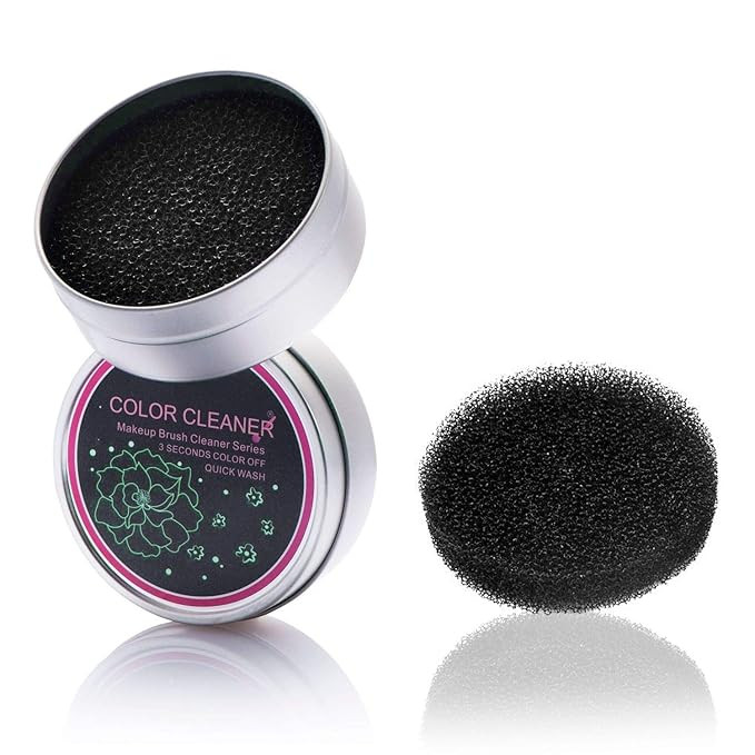 Zodaca Brush Color Removal Sponge, Clean Makeup Brushes Easily/Swiftly Switch To Next Color/Remov... | Amazon (US)