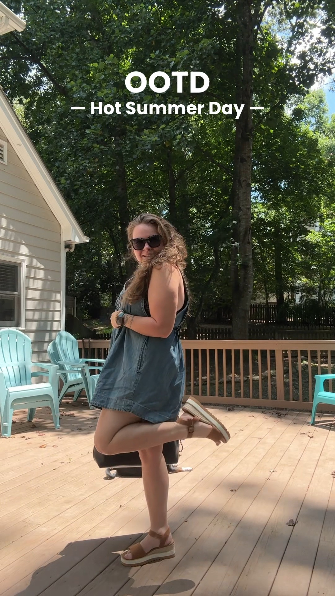 Just trying to stay cool in this summer heat🥵

#LTKStyleTip #LTKMidsize #LTKSeasonal