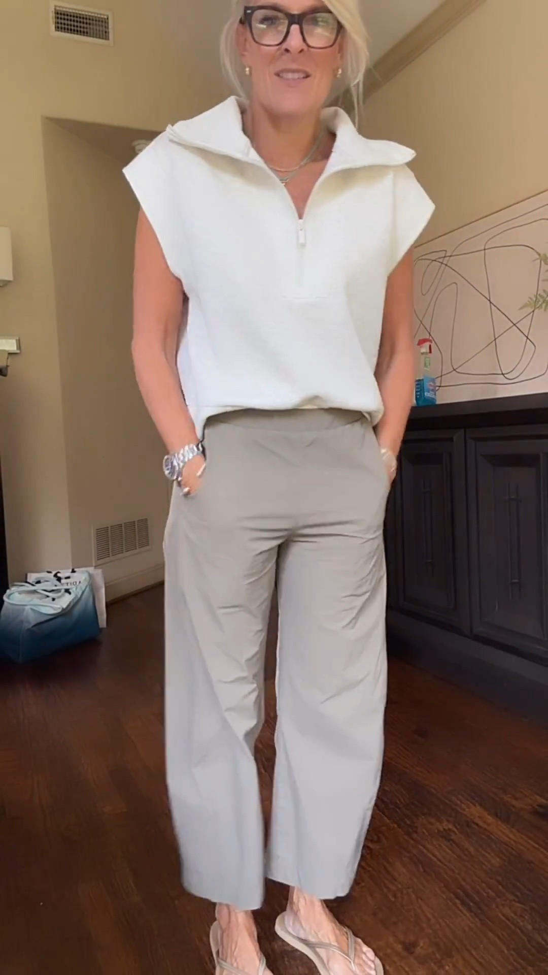 Reach for these all the time! And get asked about these pants  each time I wear 
SO GOOD!! 
Wearing small

#LTKgrwm #LTKootd #LTKOver40