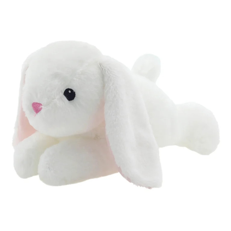 "Way to Celebrate! Easter Floppy Bunny Plush Toy, White​" | Walmart (US)