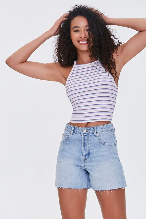 Raw-Cut Denim Shorts | Forever 21 (US)