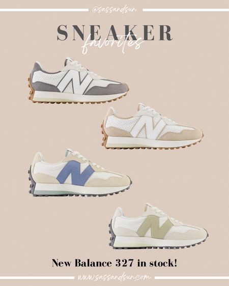 My favorite new balance sneakers are in stock in beautiful Neutral color ways! New balance 327, trending sneakers, chunky sneakers


#LTKtravel #LTKfindsunder100 #LTKshoecrush