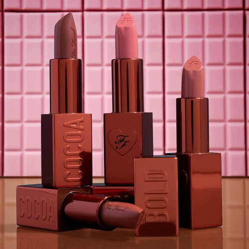 Cocoa Bold Em-Power Cream Lipstick | Limited Edition | Too Faced US