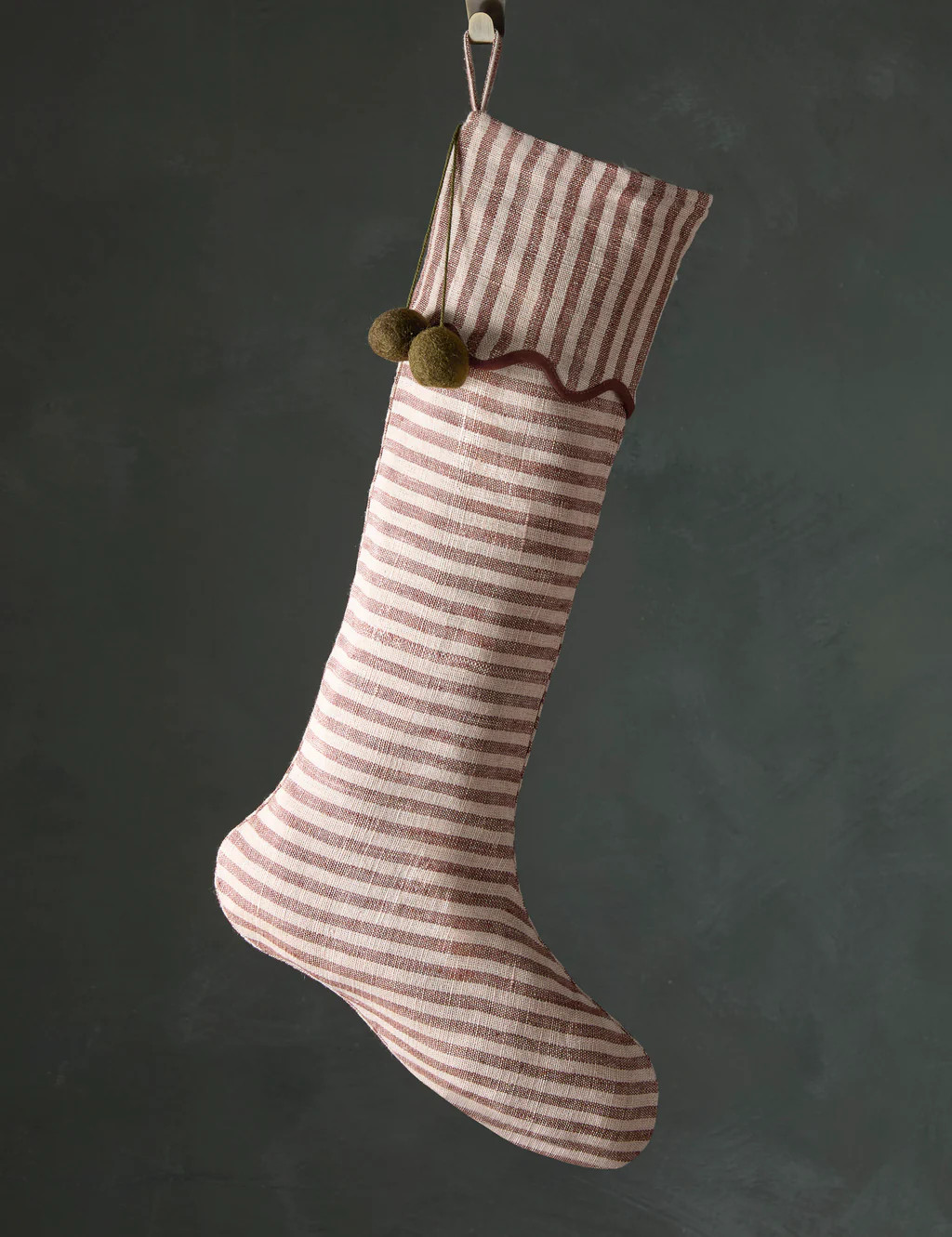 Lanie Linen Stocking by Sarah Sherman Samuel | Lulu and Georgia 
