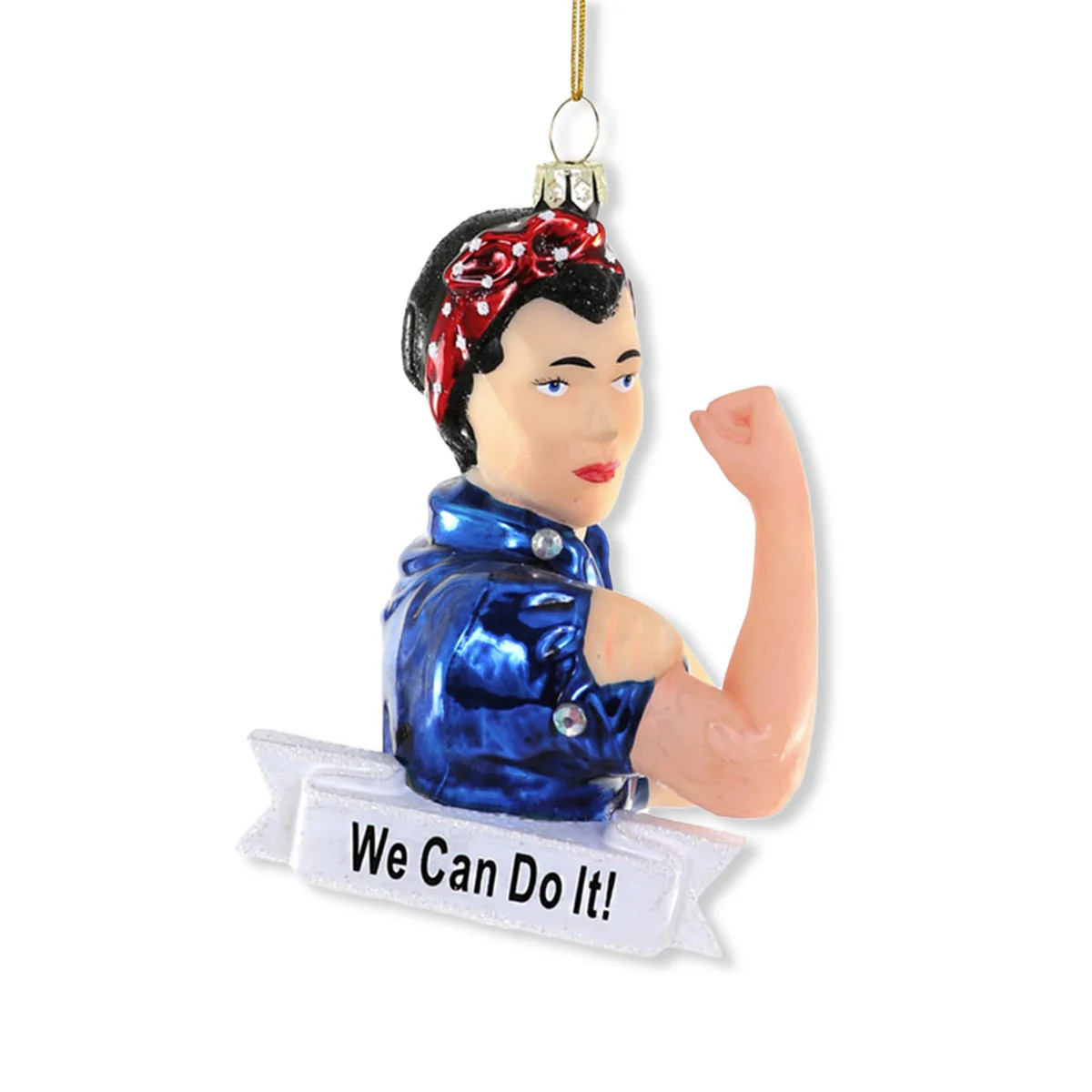 Furbish Studio - Rosie The Riveter Ornament | Furbish Studio