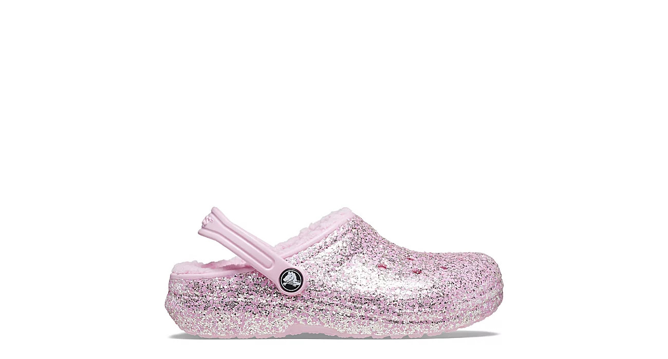 Crocs Girls Little-big Kid Classic Lined Clog - Pink | Rack Room Shoes