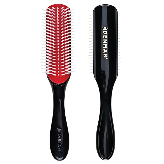 Denman Curly Hair Brush D3, 7 Row Styling Brush for Detangling, Separating, Shaping and Defining ... | Amazon (US)