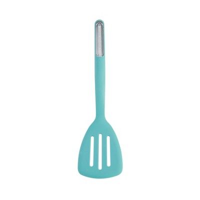 KitchenAid Silicone Slotted Turner Aqua Sky | Target