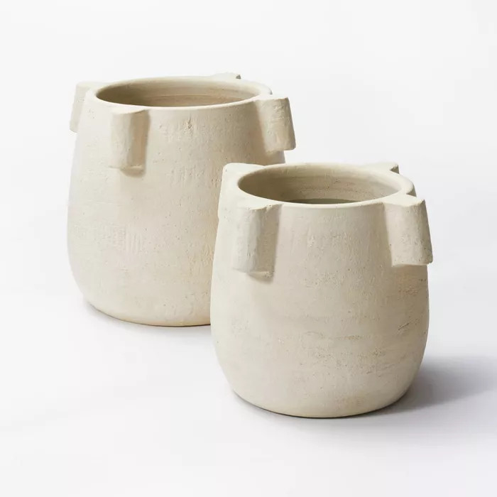 Small Geo Handled Planter - Threshold™ designed with Studio McGee | Target