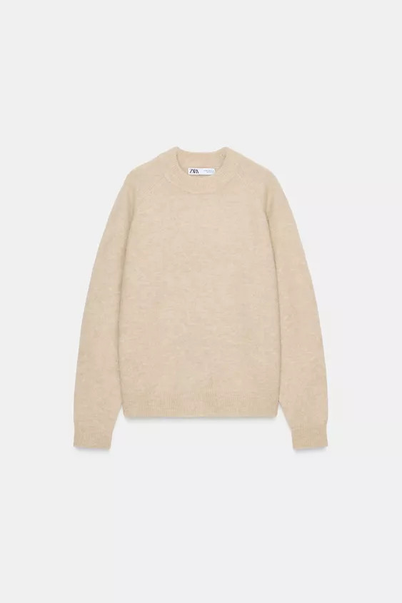 WOOL AND ALPACA SWEATER | Zara US
