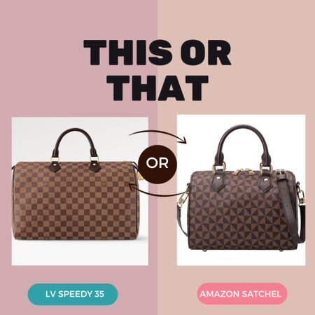 The Speedy is one iconic bag! But for the hefty price tag, you can get this Amazon look alike that has the feel and shape of the speedy but for thousands less! Linking both bags

#LTKGiftGuide #LTKitbag #LTKfindsunder100