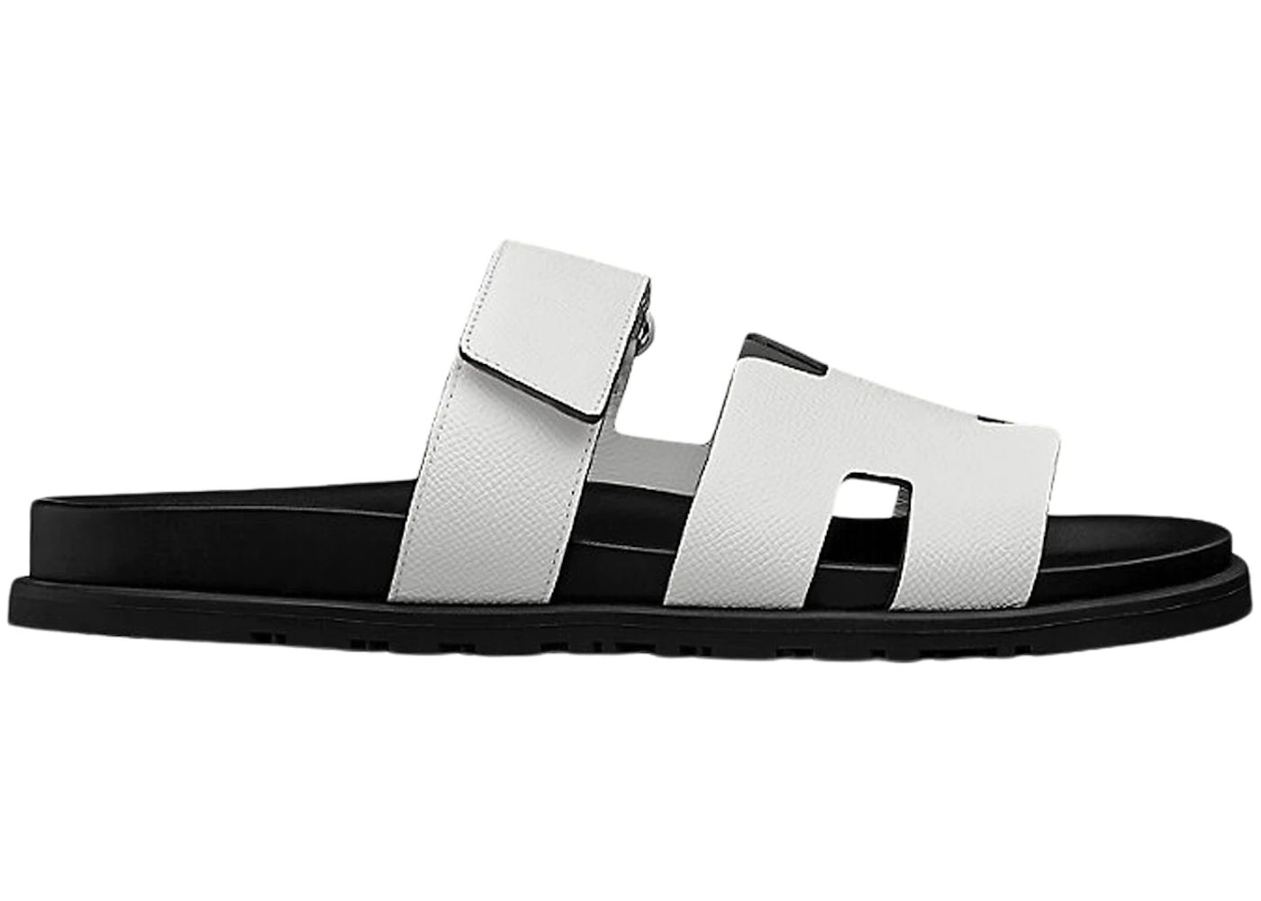 Hermes Chypre Sandal
Blanc Epsom Leather (M)
 | StockX