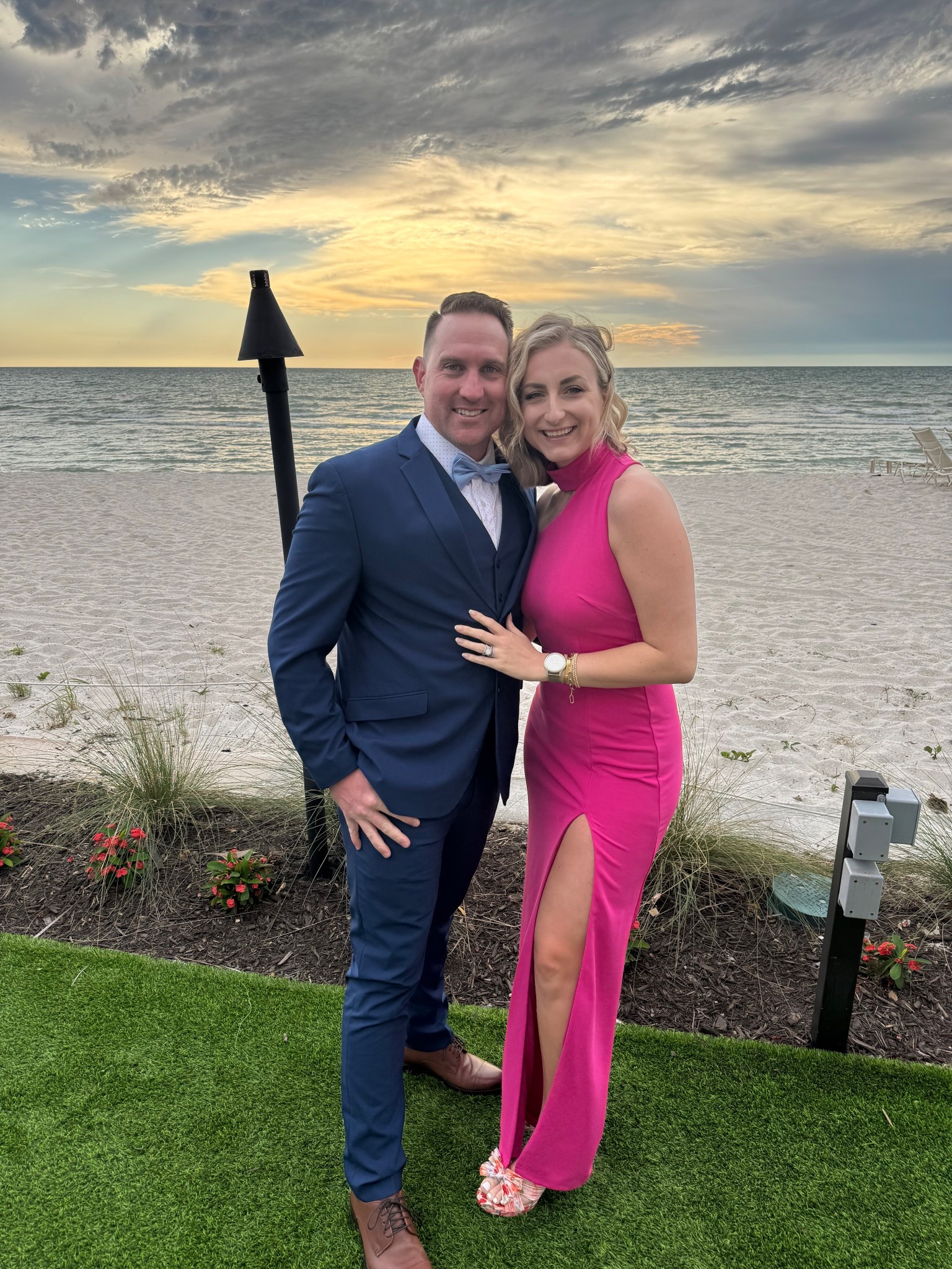 Formal wedding dress and accessories linked! The shoes were insanely comfortable. I had them on for 10 hours straight and didn’t even notice. Both of our shoes are BOGO 50% off right now 

#LTKWedding #LTKShoeCrush #LTKSeasonal