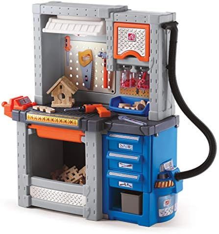 Step2 Deluxe Workshop Playset, Multi Color, 34 x 15 x 40.75 inches (706000) | Amazon (US)