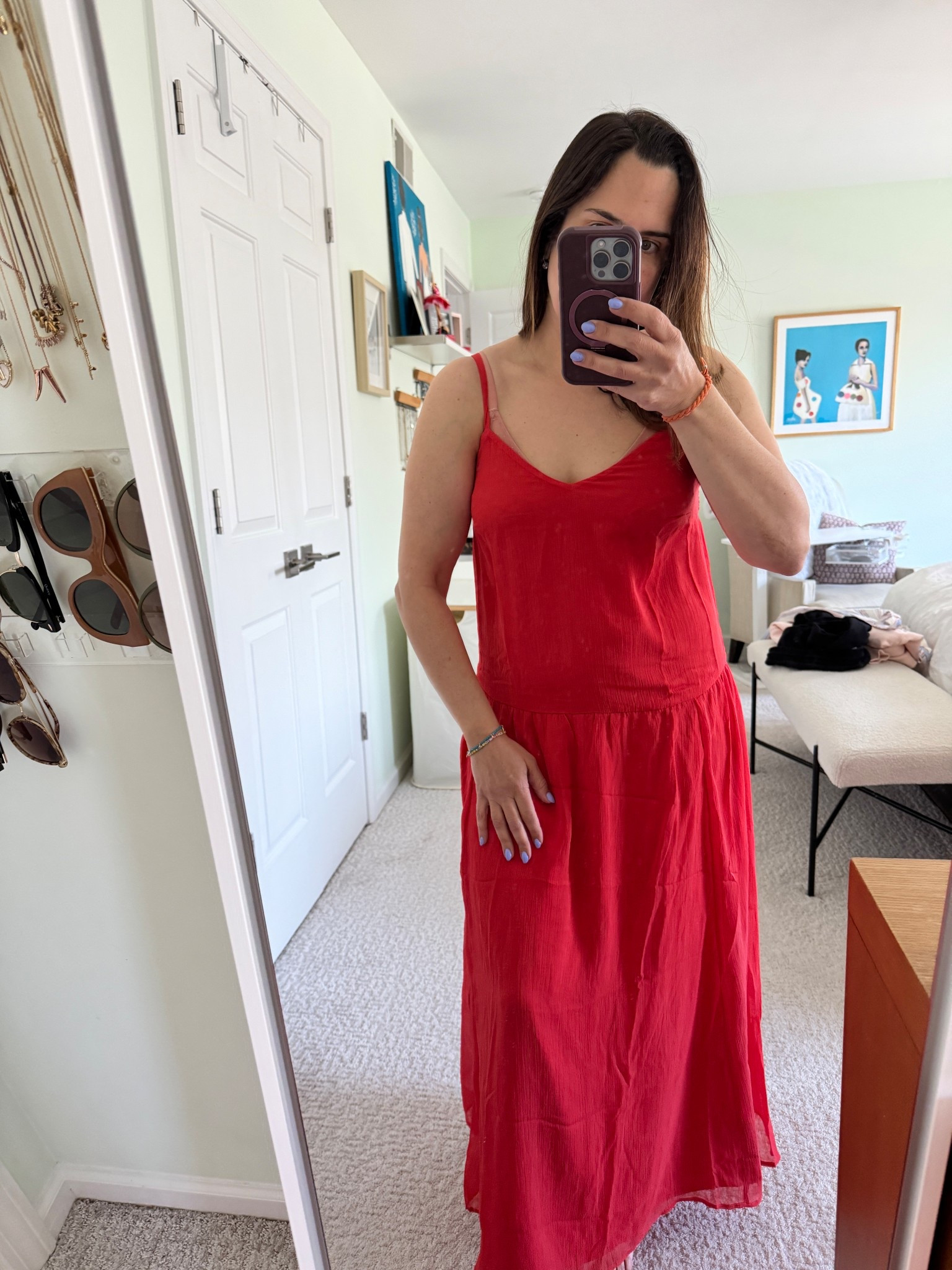 So pretty and so comfortable 
I sized down to a small 

#LTKMidsize #LTKmomlife #LTKootd