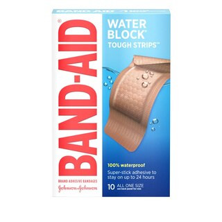 Band-Aid Brand Water Block Tough Strips Bandages, Extra Large, 10 ct | CVS Health