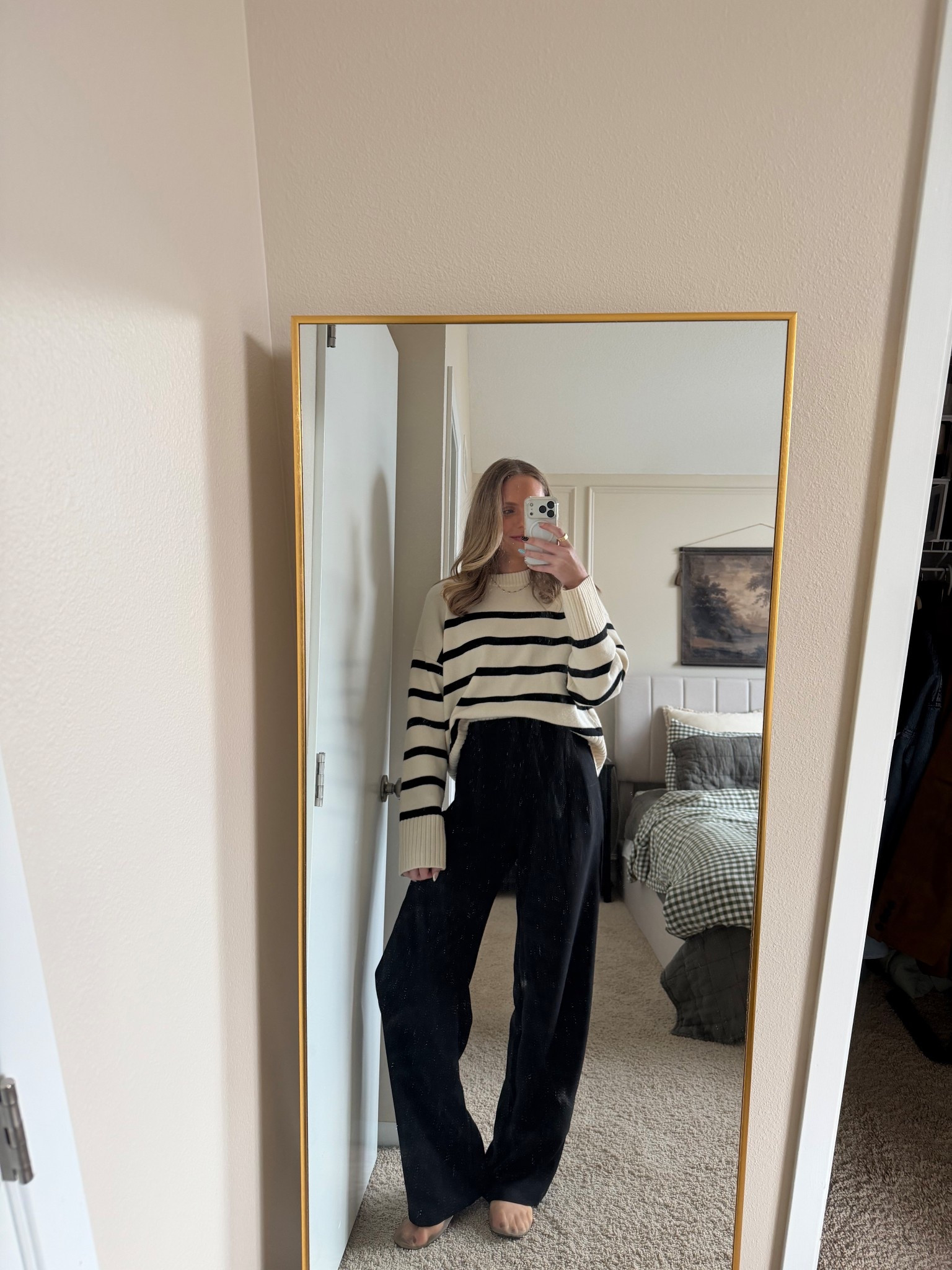 ootd for a tall girl !! Wearing a 6 tall in pants and medium in sweater! 

#LTKSaleAlert #LTKTall #LTKWorkwear