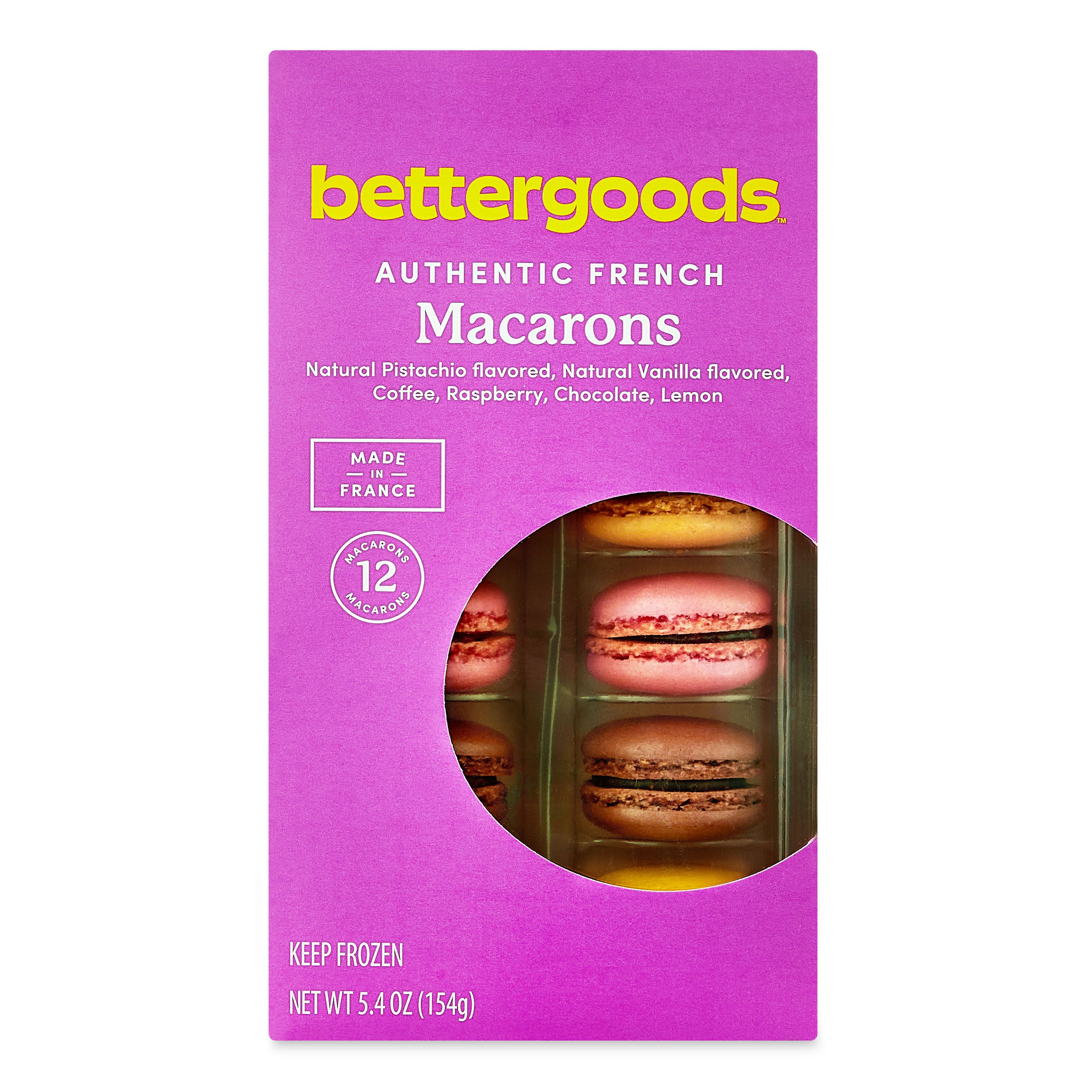 bettergoods Assorted Macarons, 5.4 oz, 12 Count | Walmart (US)