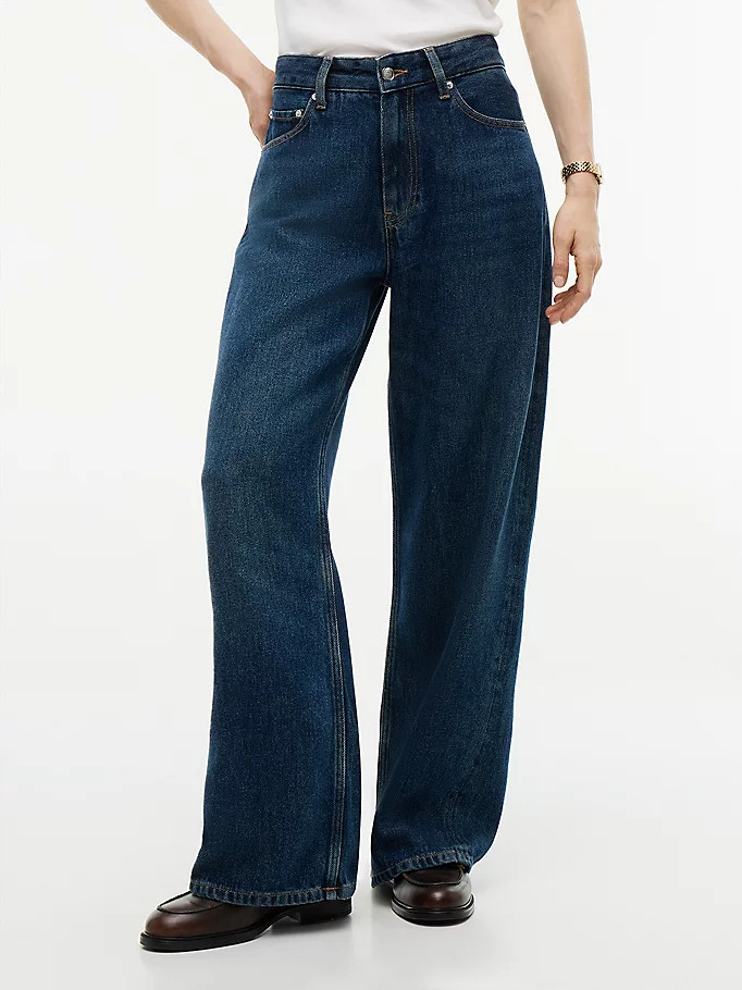 Nola Low Rise Straight Whiskered Jeans | Tommy Hilfiger UK