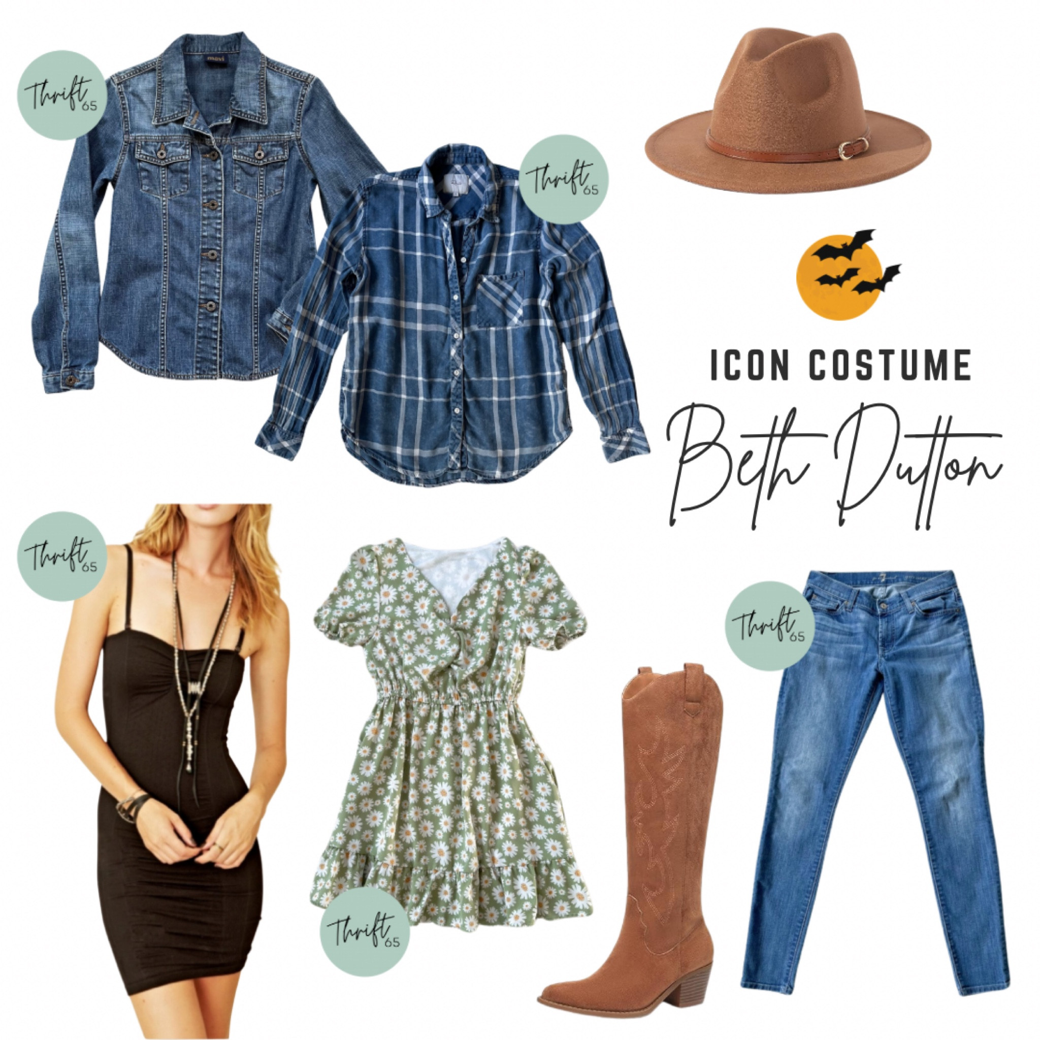 Easy DIY Yellowstone Beth Dutton Halloween costume using thrifted pieces and Amazon accessories under $50

#LTKHalloween #LTKstyletip #LTKfindsunder50