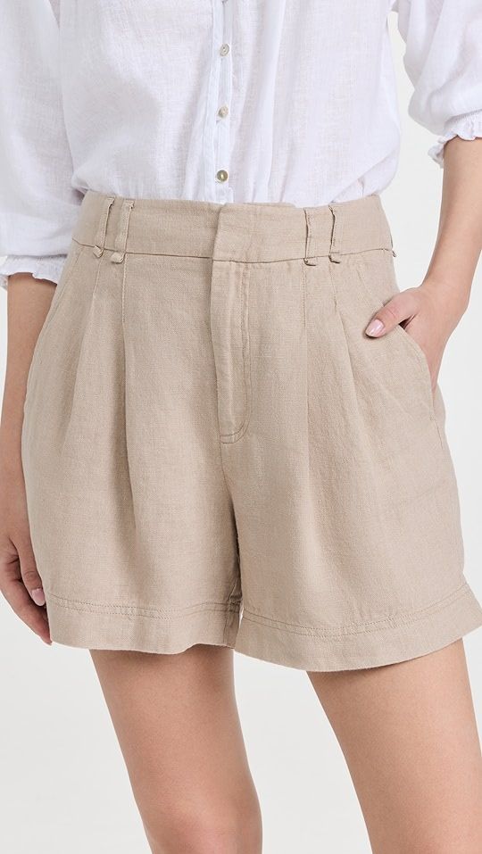 Free People Chelsea Linen Shorts | SHOPBOP | Shopbop