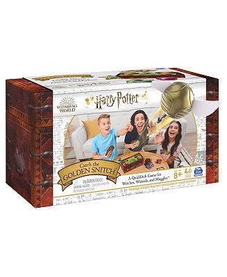 Wizarding World Harry Potter Catch The Golden Snitch, A Quidditch Board Game for Witches, Wizards... | Macys (US)