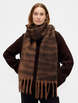 Brushed Fringe Scarf | Gap (US)