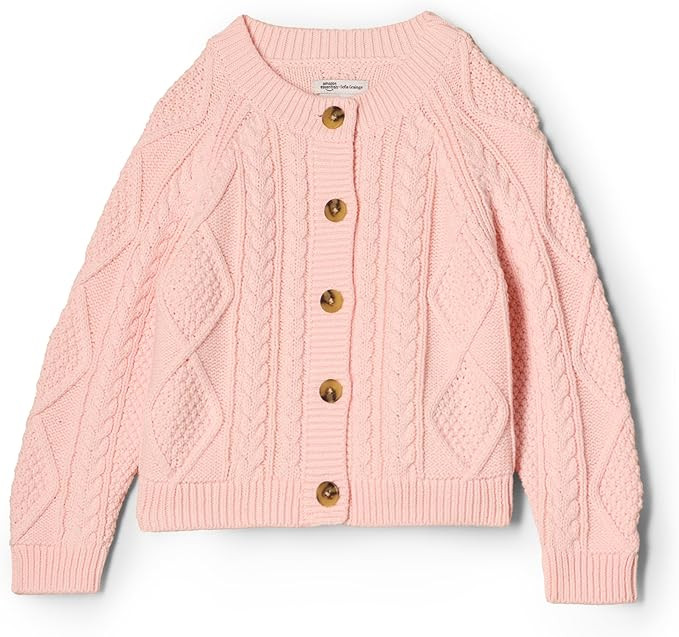 Amazon Essentials x Sofia Grainge Unisex Toddlers and Babies' Fisherman Cardigan Sweater | Amazon (US)