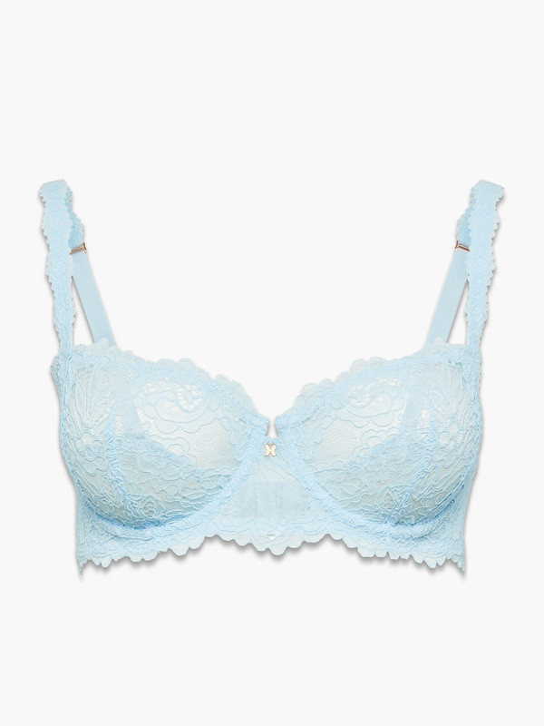 Romantic Corded Lace Unlined Balconette Bra | Savage x Fenty - North America