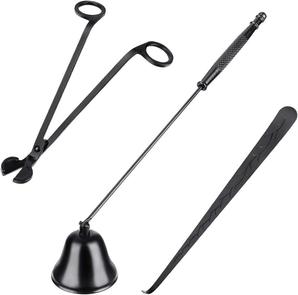 Globalstore Candle Accessory Set, 3-in-1 Candle Accessories Tool Set with Candle Wick Trimmer, Ca... | Amazon (US)