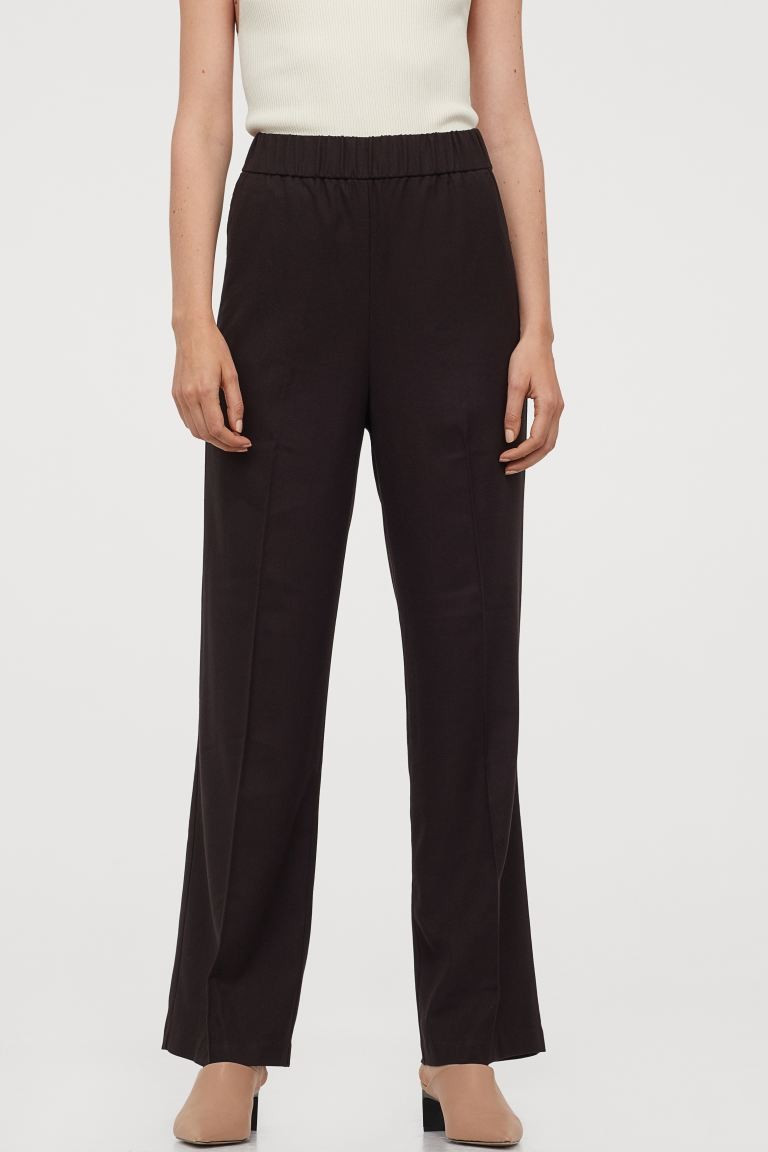 Wide-leg Pull-on Pants | H&M (US + CA)