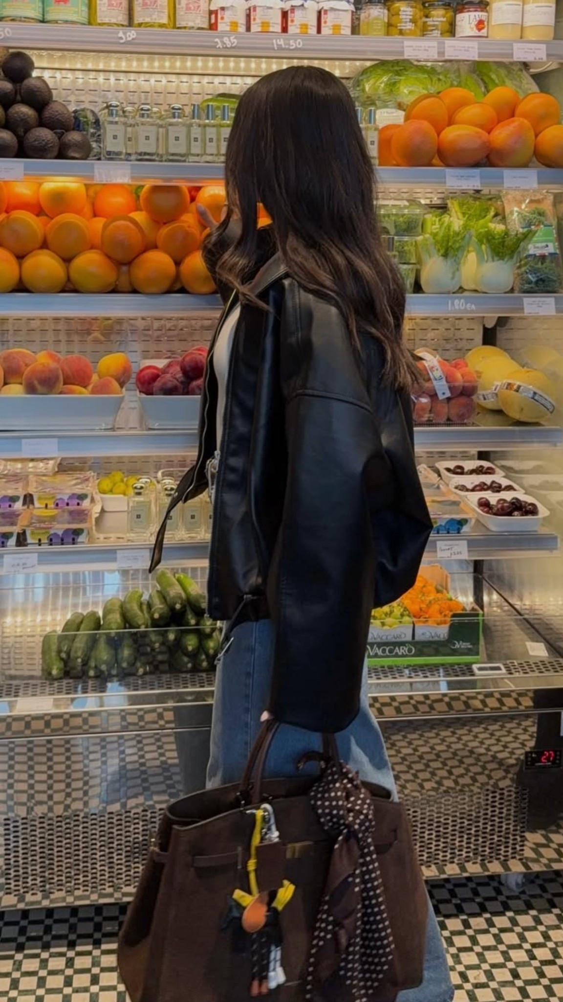 Faux leather bomber jacket 

#LTKautumn