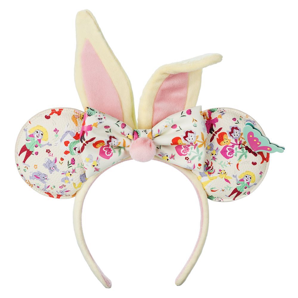 Minnie Mouse Reigning Rabbits Ear Headband for Adults | Disney Store