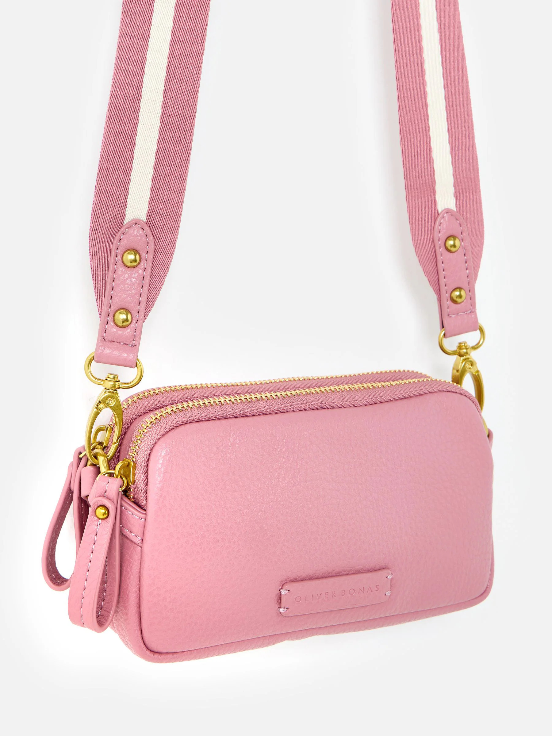 Oliver Bonas Oliver Bonas Pink Cross-Body Bag | Next US