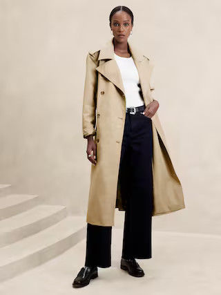 Oversized Trench Coat | Banana Republic Factory