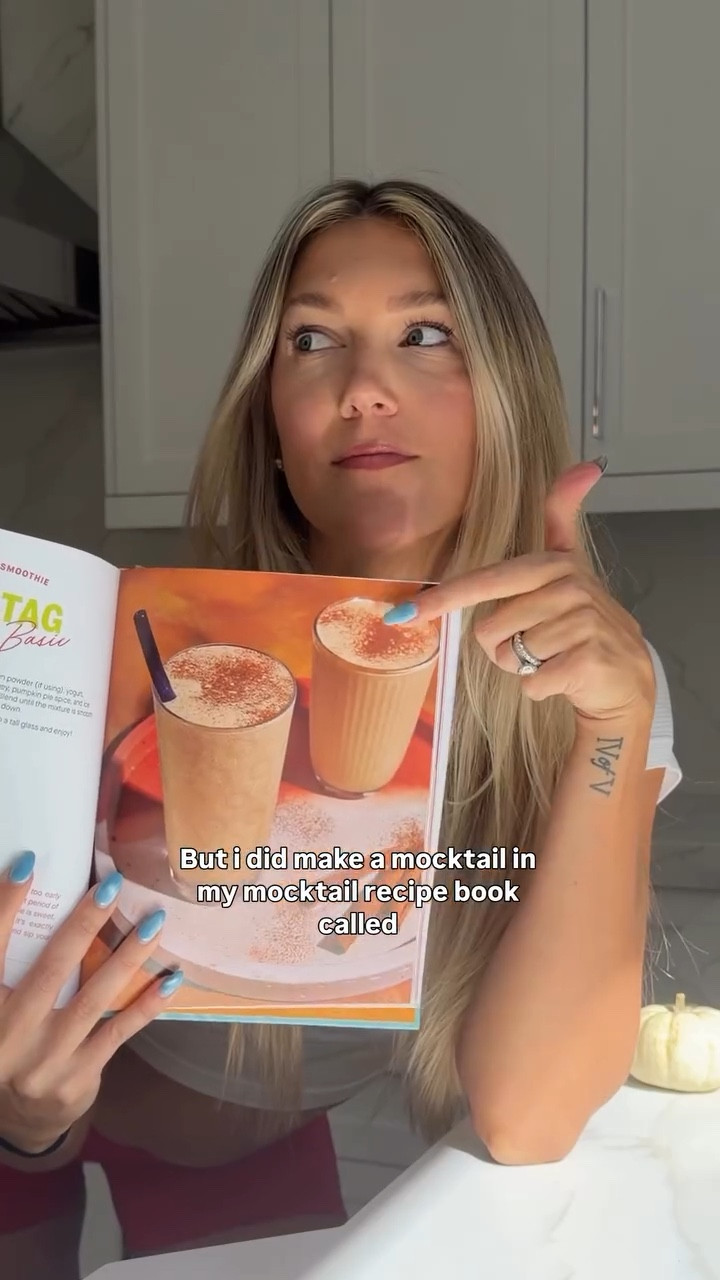 Pumpkin pie smoothies and exclusive access to recipes from my book!? Yes please!

1. Go to my IG, find this post, and comment BASIC
2. A link to my website will hit your inbox is 24hrs
3. Scroll down and input your pre order receipt for Mocktail Hour
4. Enjoy a pdf with 6 recipes, 3 from my book, hosting tips, zero proof pantry list and a few other goodies

#LTKSeasonal #LTKHome #LTKFindsUnder50