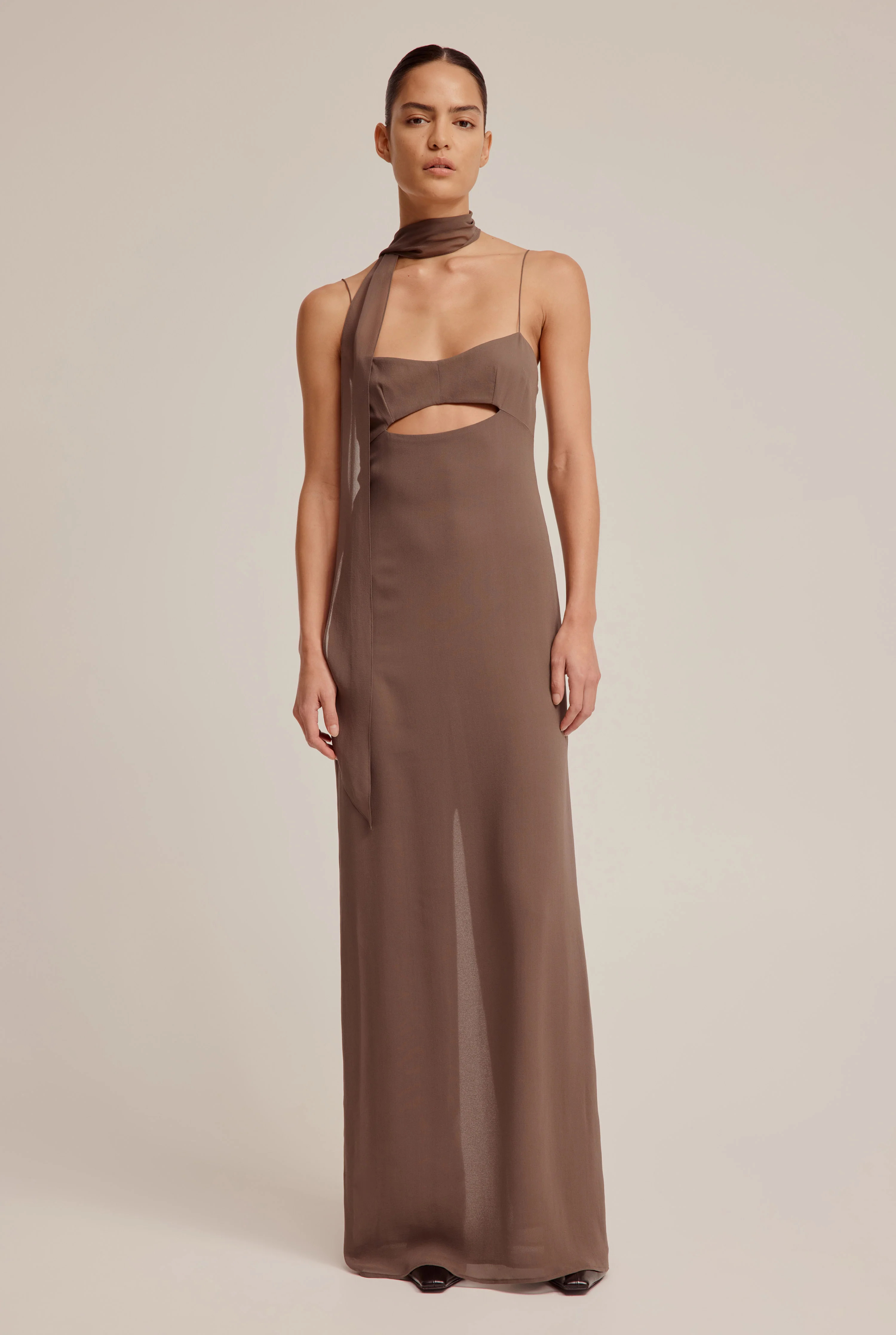 Silk Scarf Dress | Venroy AU