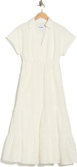 Sam Edelman Eyelet Maxi Shirtdress | Nordstromrack | Nordstrom Rack