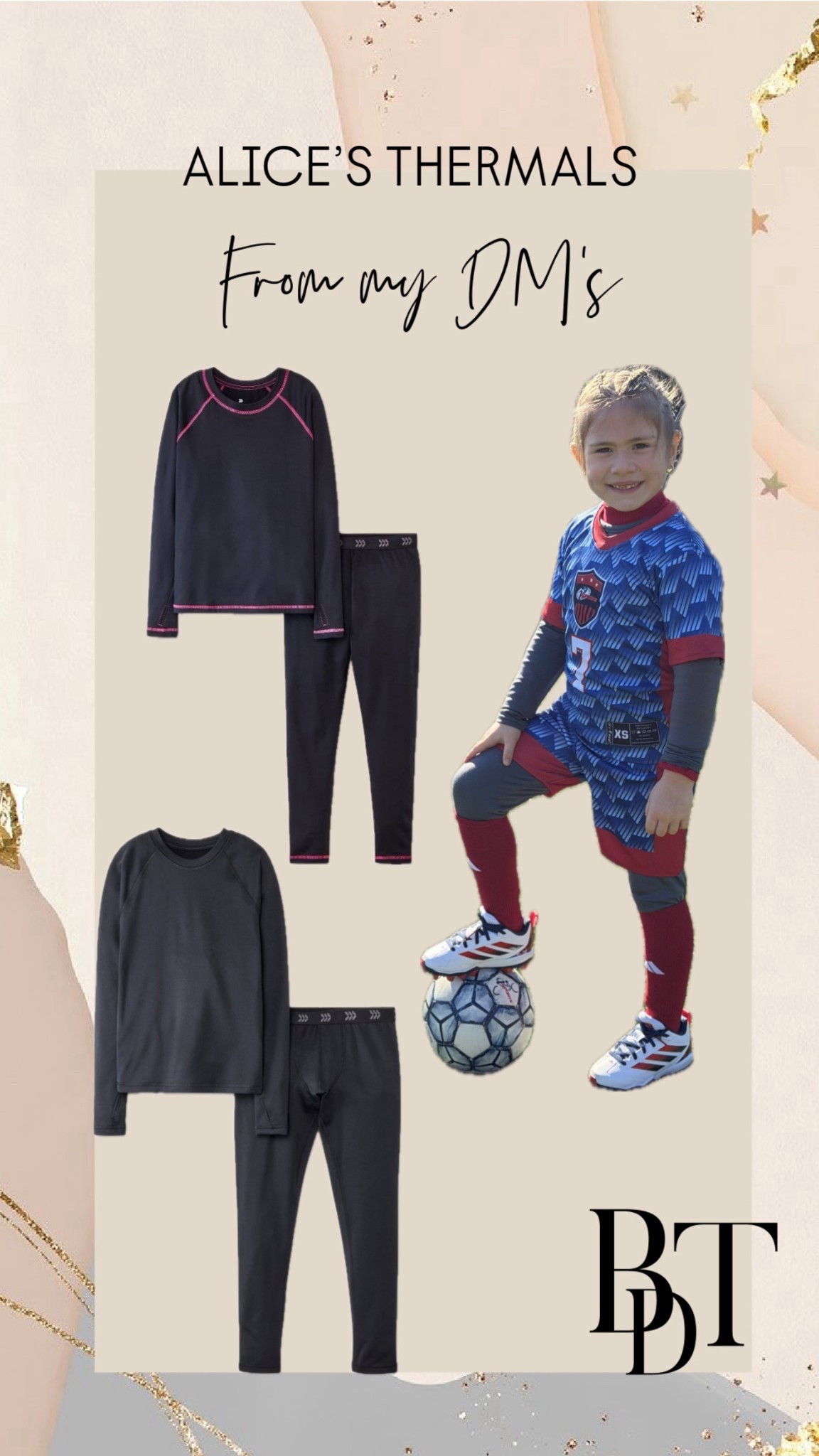 Ready for soccer! Alice’s thermals are only $17  

#LTKActive #LTKKids #LTKmomlife