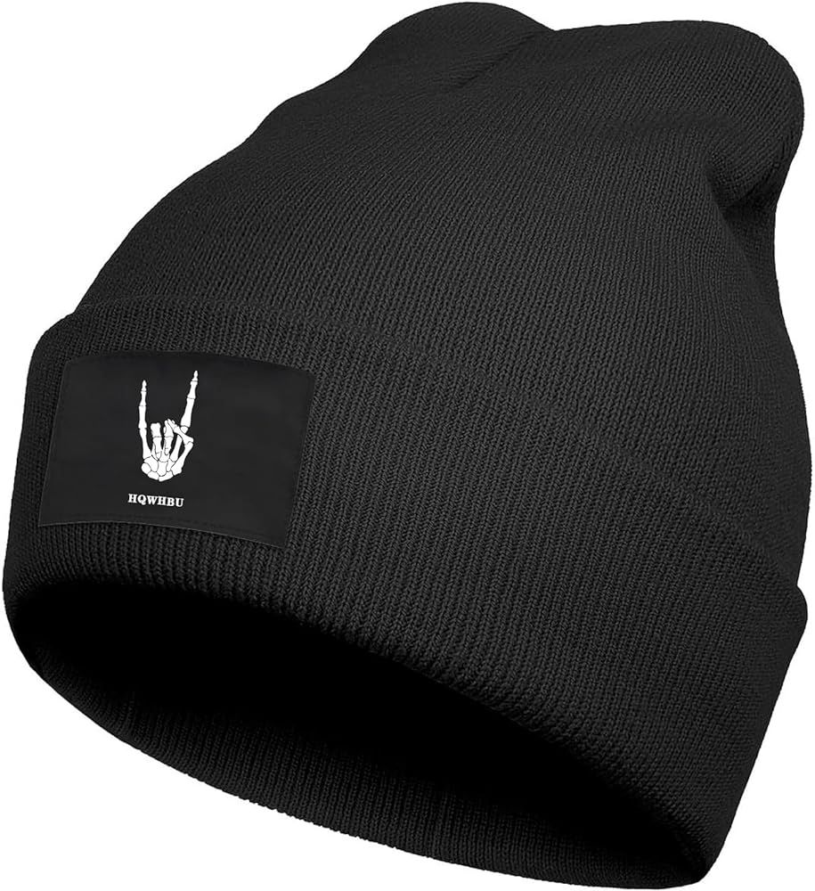 HQWHBU Slouchy Knit Beanie Hat Winter Hats Skull Cap for Men Women | Amazon (US)