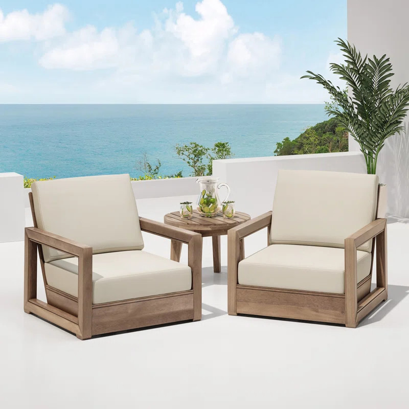 Joss & Main Donnie Patio Chair with Cushions & Reviews | Wayfair | Wayfair North America