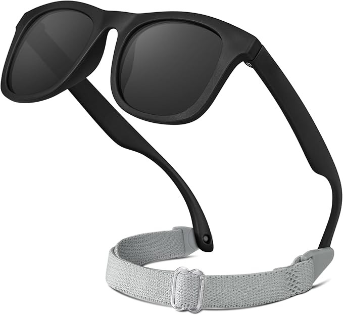 RIVBOS Baby Sunglasses Boys&Girls with Strap UV400 Polarized Flexible for Toddler,Infant and Newb... | Amazon (US)