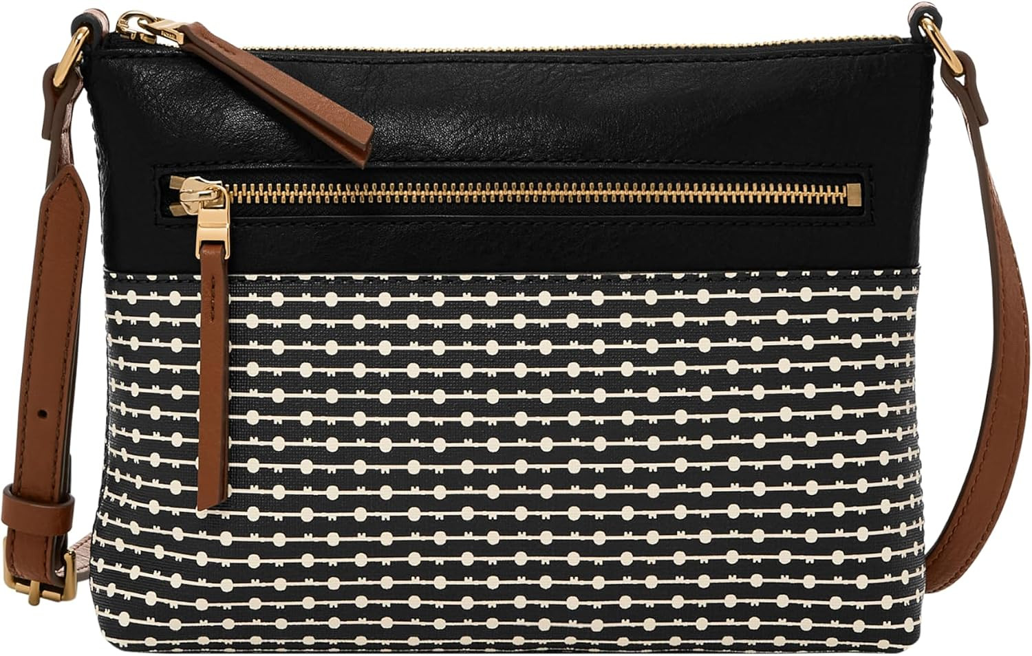 Fossil Women's Harper Leather Small Flap Crossbody Purse Handbag for Women | Amazon (US)