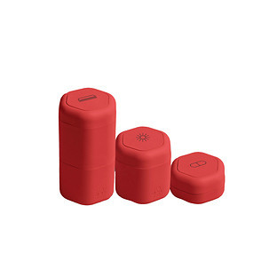Cadence Starter Set Red Set of 3 | The Container Store