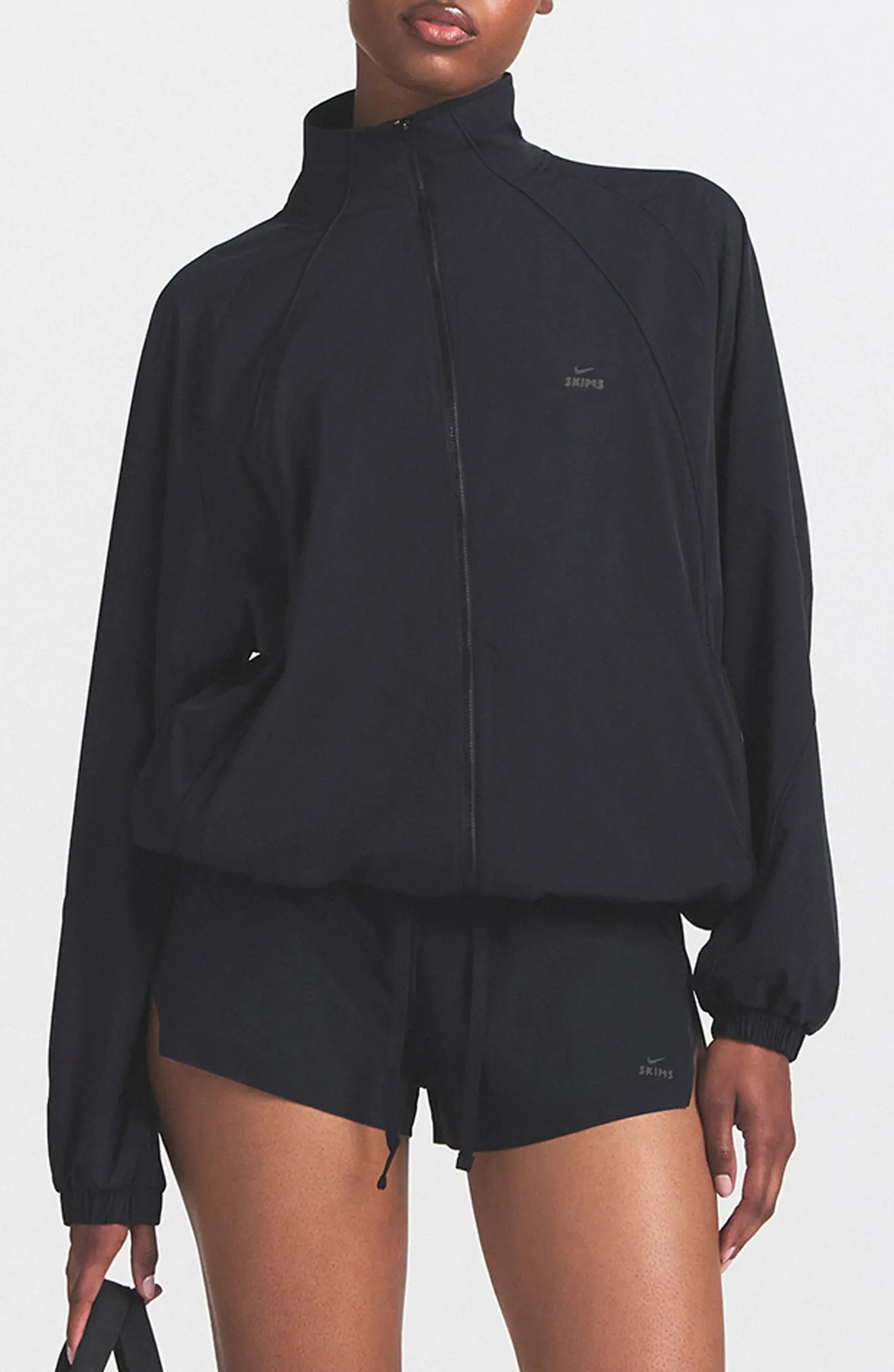 NikeSKIMS Oversize Stretch Nylon Jacket (Women) | Nordstrom | Nordstrom