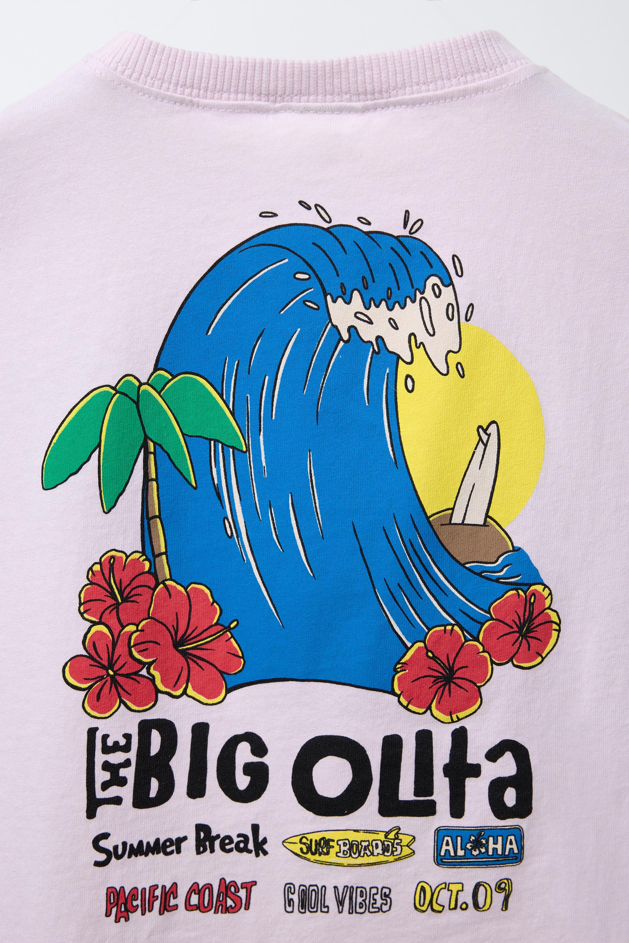 SURF PRINT T-SHIRT | Zara US