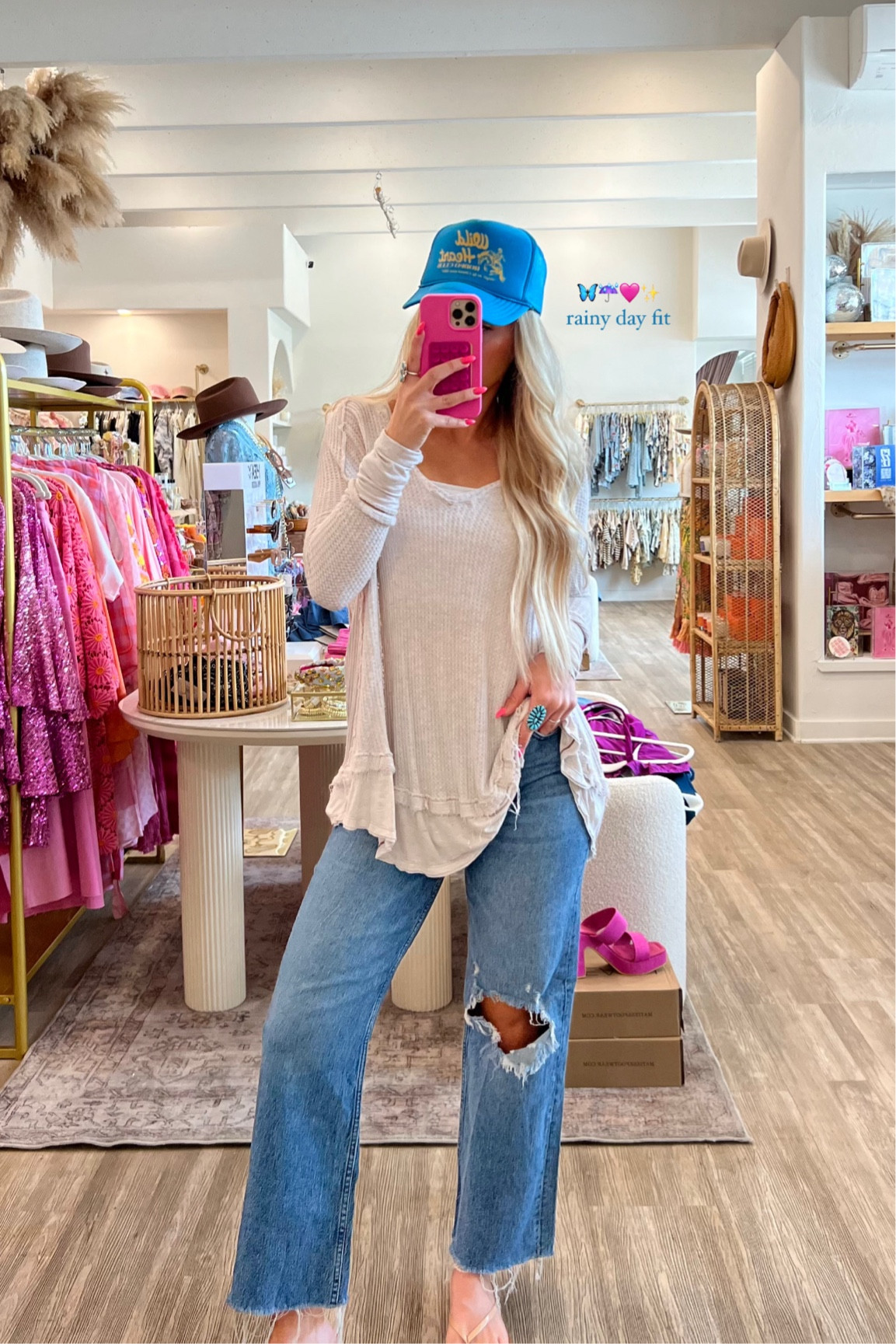 rainy day outfit 🦋☔️🩷✨
#westernfashion #cowgirlstyle #workoutfit

#LTKWorkwear #LTKBacktoSchool #LTKSeasonal