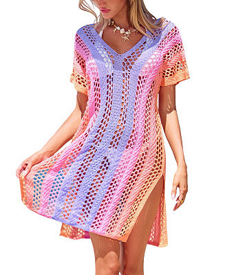Cupshe Women's Berry Sorbet Ombre Cover-Up Dress - Macy's | Macy's