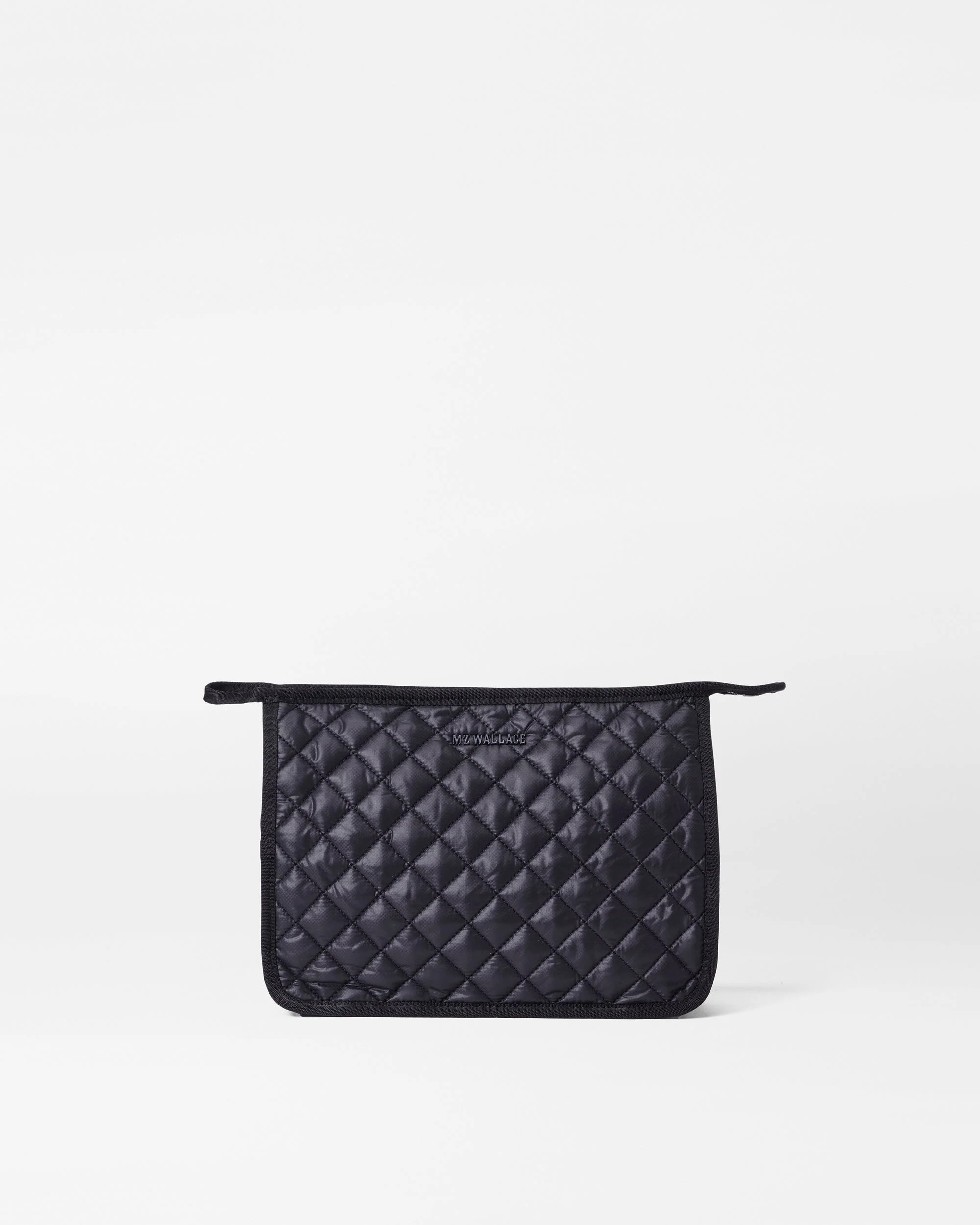 Black Personalized Metro Clutch | MZ Wallace
