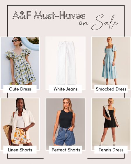 These gorgeous Abercrombie pieces are 25% off during the LTK sale until Sunday! Shop in the app for the discount! Sharing my favourite linen dresses, linen shorts, denim shorts, nap dresses and more! 

#LTKFind #LTKstyletip #LTKSale